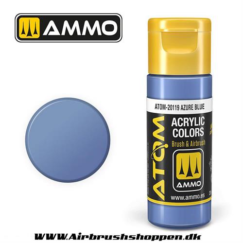 ATOM-20119 Azure Blue  -  20ml  Atom color